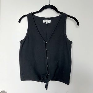 Madewell Texture and Thread Button Front Tank